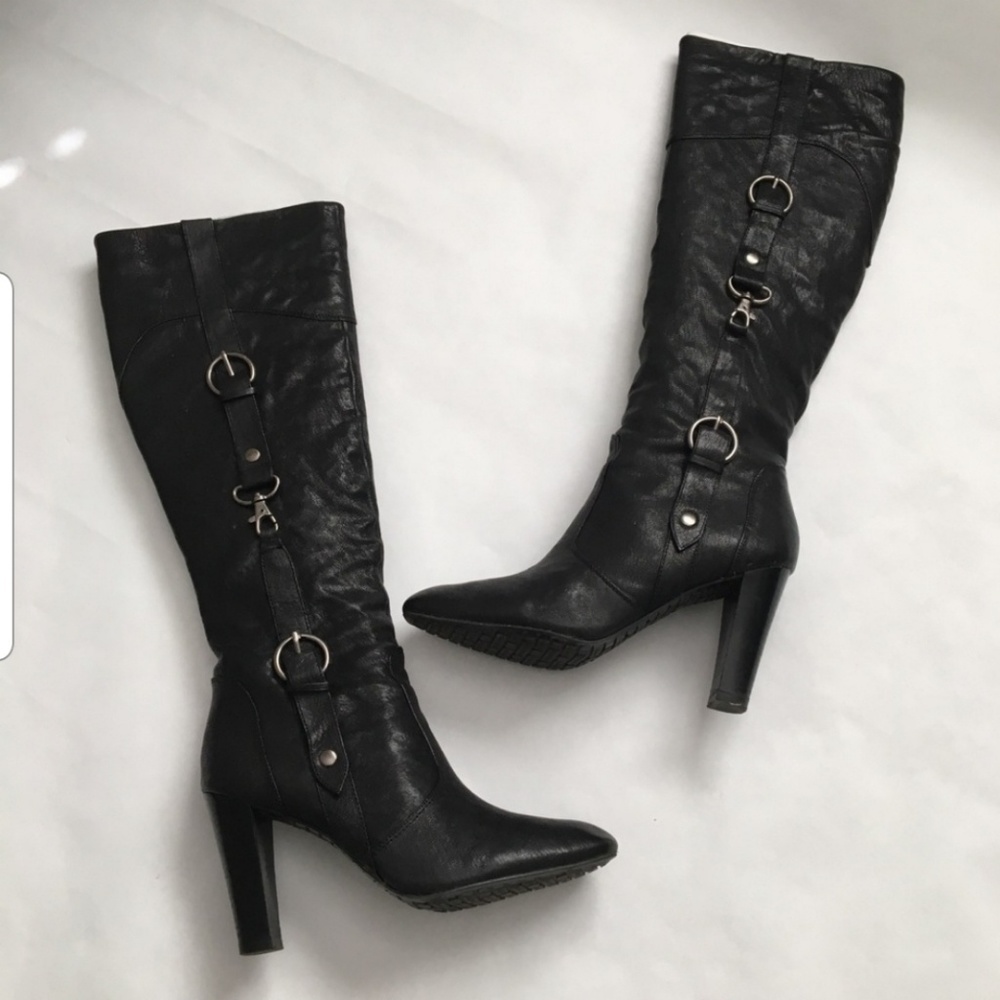 Charles David Karly Tall Leather Boots